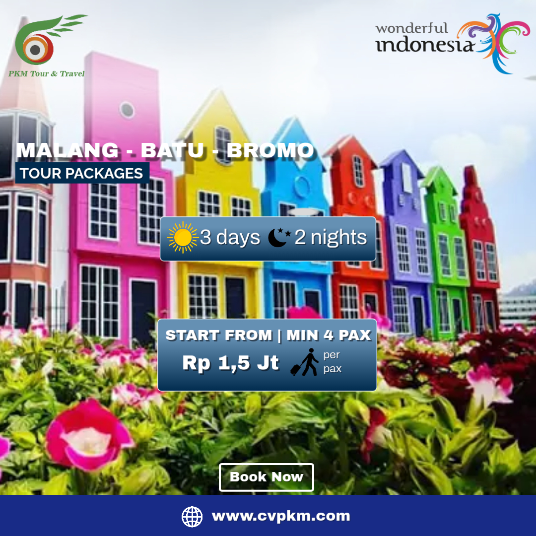 Gambar 3D2N MALANG - BATU - BROMO